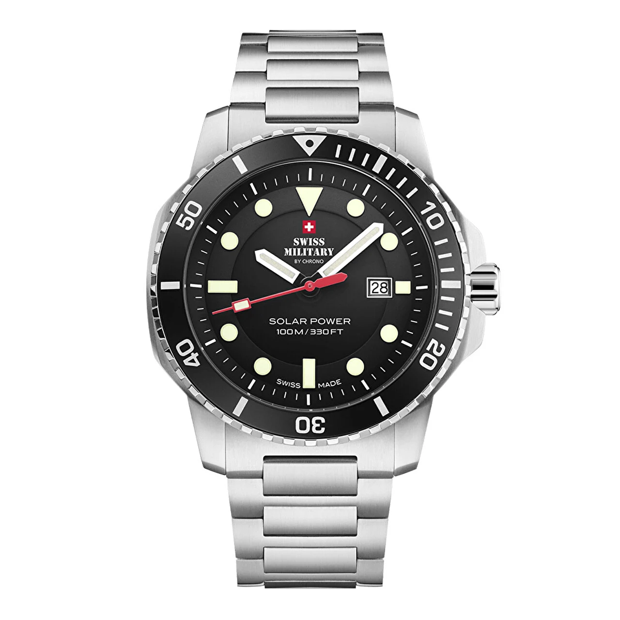 SWISS MILITARY BY CHRONO SMS34102.01 43 mm kol saati
