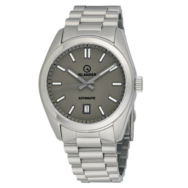 Islander Upper Brookville Hi-Beat Automatic Dress watch with Dark Gray Dial #ISL-186 kol s
