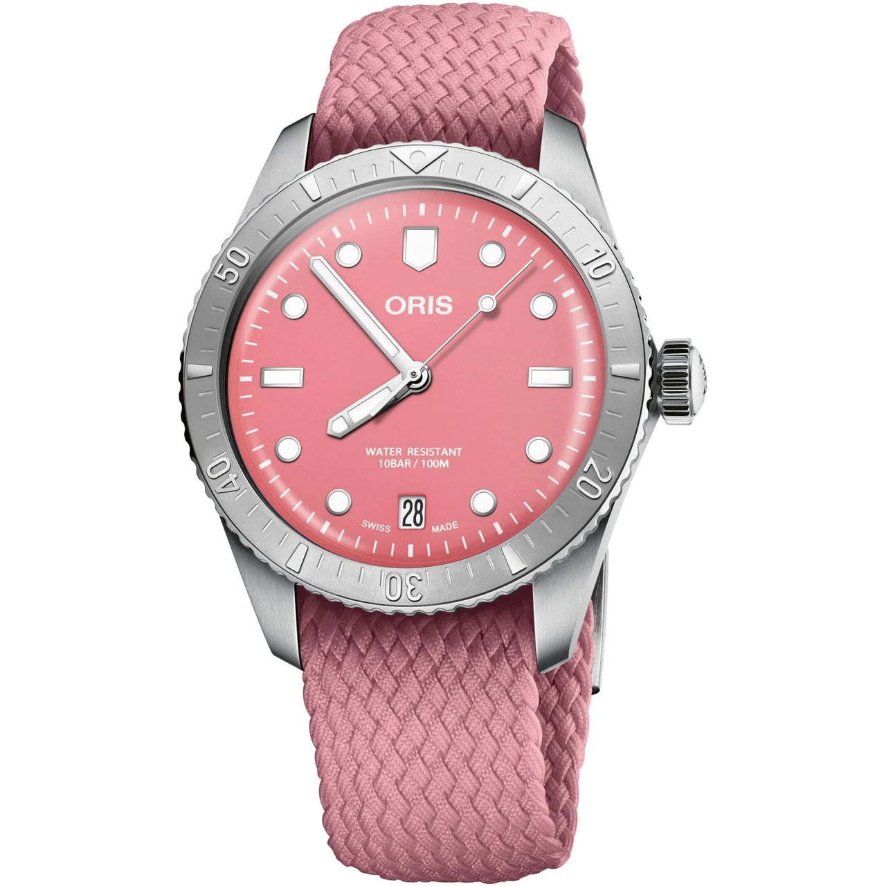 Oris Sixty Five Cotton Candy Pink Dial 01 733 7771 4058-07 3 19 02S kol saati