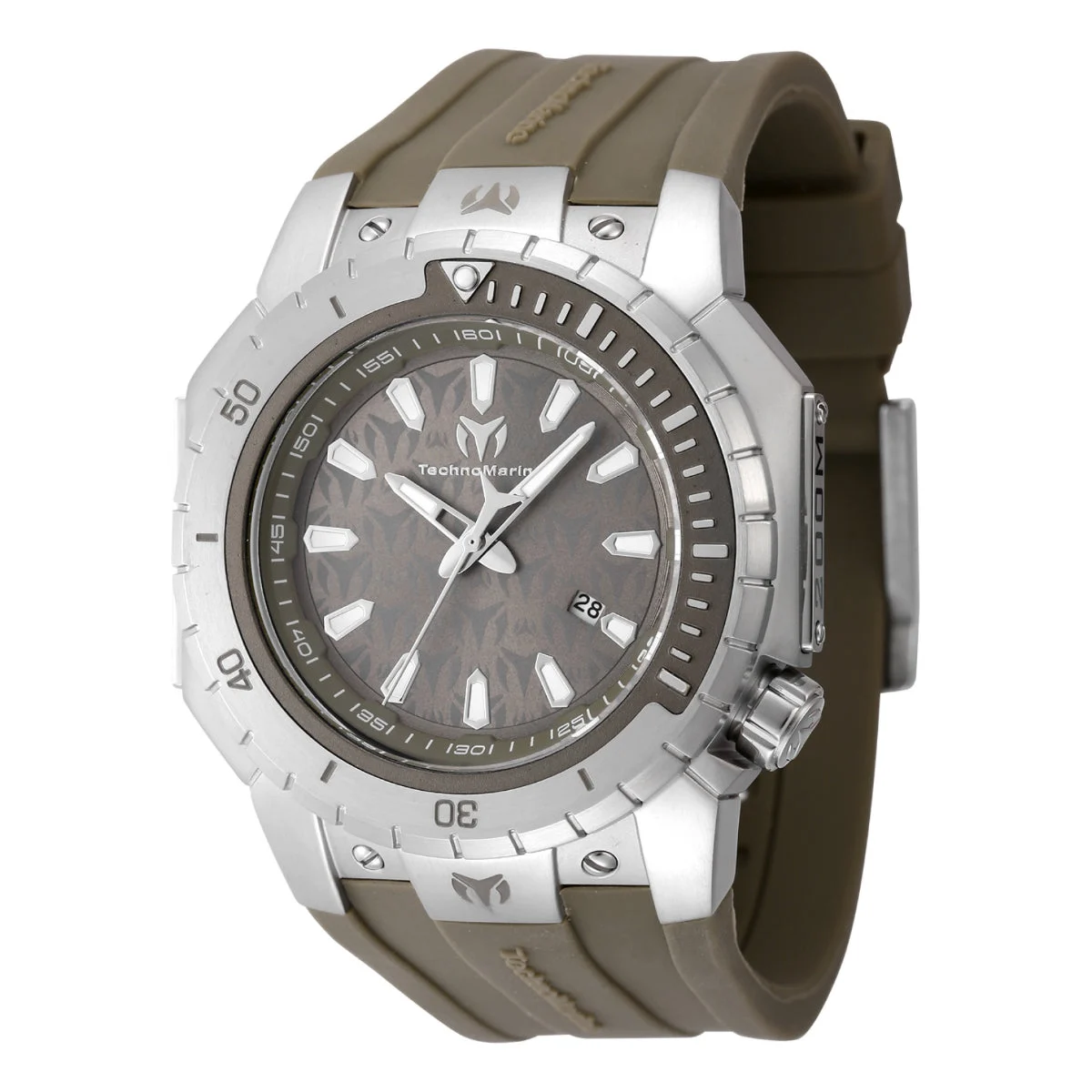 Technomarine Manta Sea Watch - 48.9mm, Olive Green (ZG-TM-224008) 48.9 mm kol saati