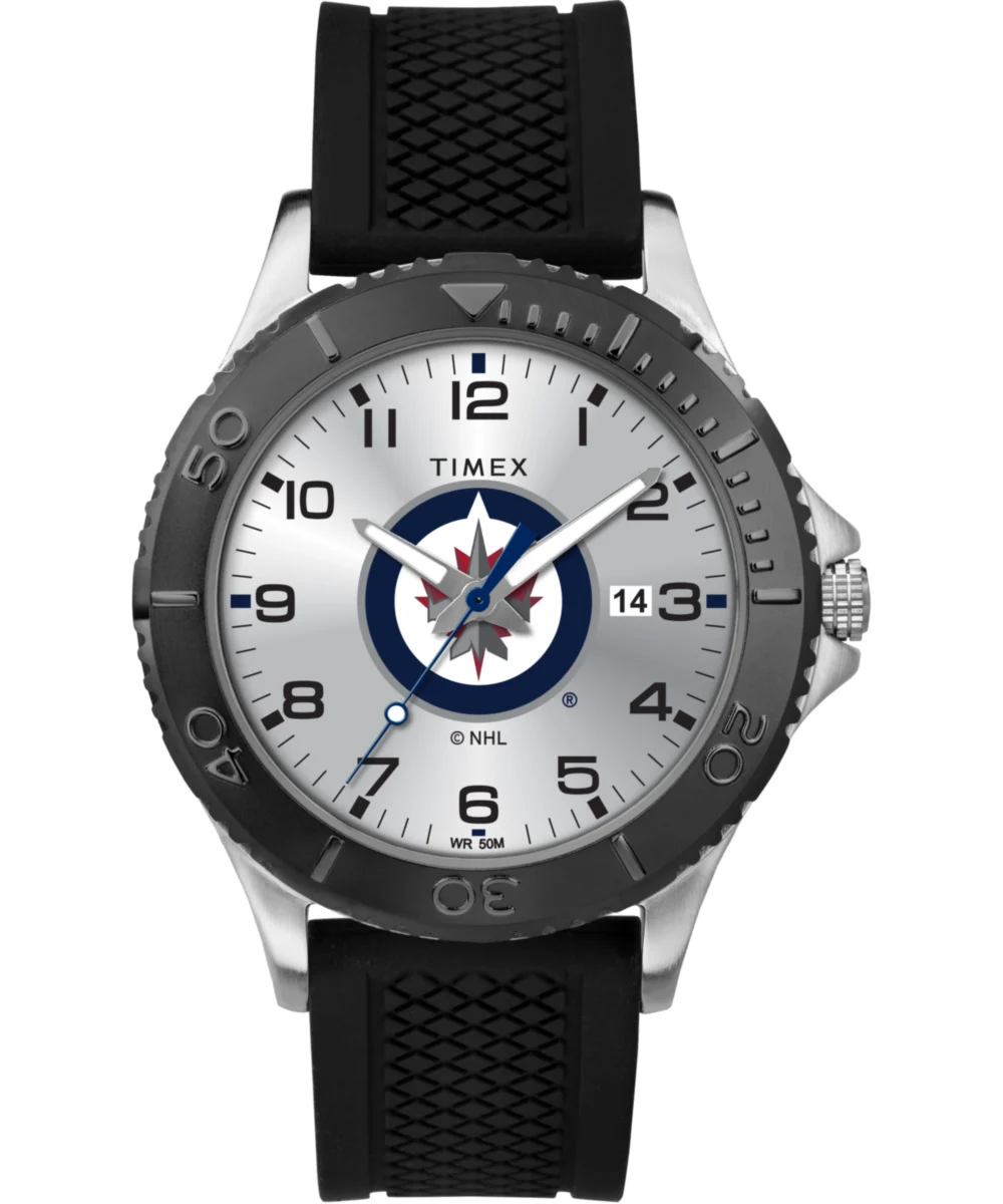Timex Gamer Black Winnipeg Jets TWZHJTSMD 42 mm kol saati