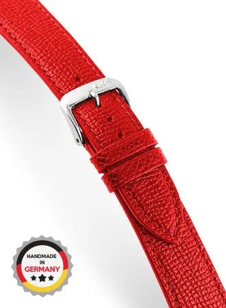 RIOS Grained Leather French - Red - Genuine Cowhide 4508/RI kol saati