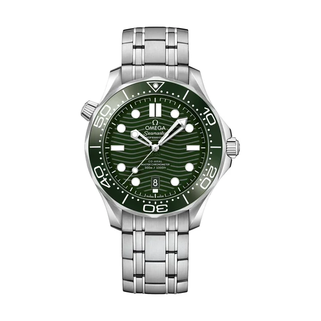 OMEGA Seamaster Diver 300M 42mm - Green on Bracelet O21030422010001 kol saati