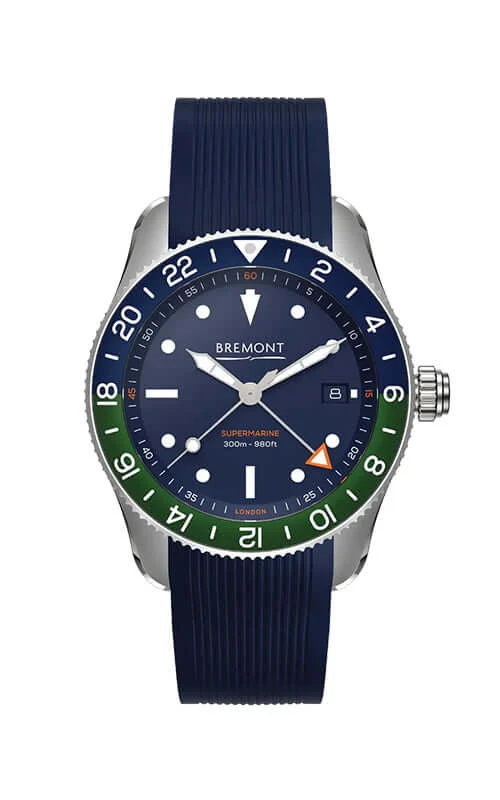 Bremont Supermarine S302-BLGN-R-S 40 mm kol saati