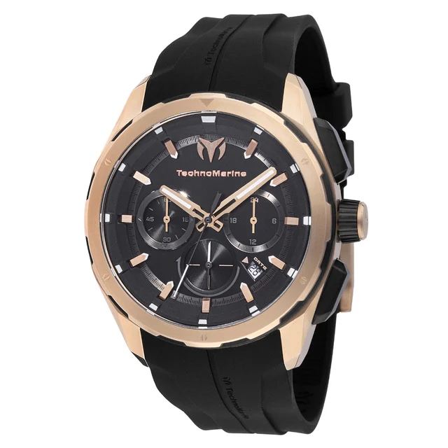 Technomarine Ocean Nomad Watch - 43mm. Black (TM-318106) kol saati