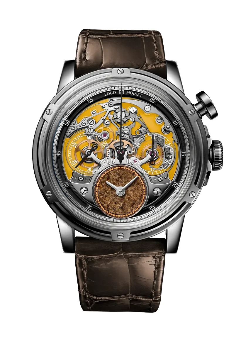 Louis Moinet Louis Moinet LM-154.73.13 46 mm kol saati