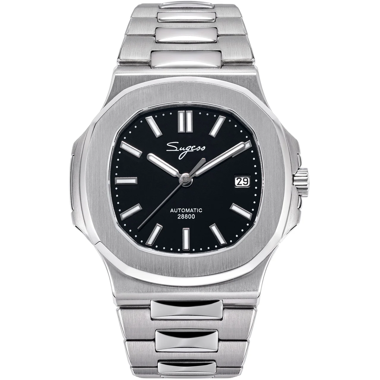Sugess Sugess S466 黑面 39 mm kol saati