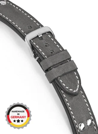 RIOS Pilot Strap Chesterfield - Stone Grey 19403/RI kol saati
