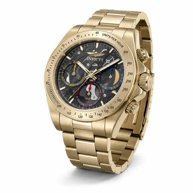 Invicta Speedway Watch - 40mm. Gold (50272) kol saati