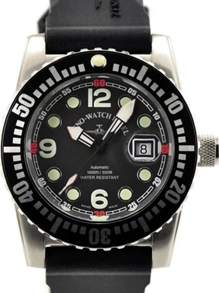 Zeno Airplane 500 Meter Dive Watch with Swiss ETA 2824-2 Automatic Movement #6349-3-a1 kol