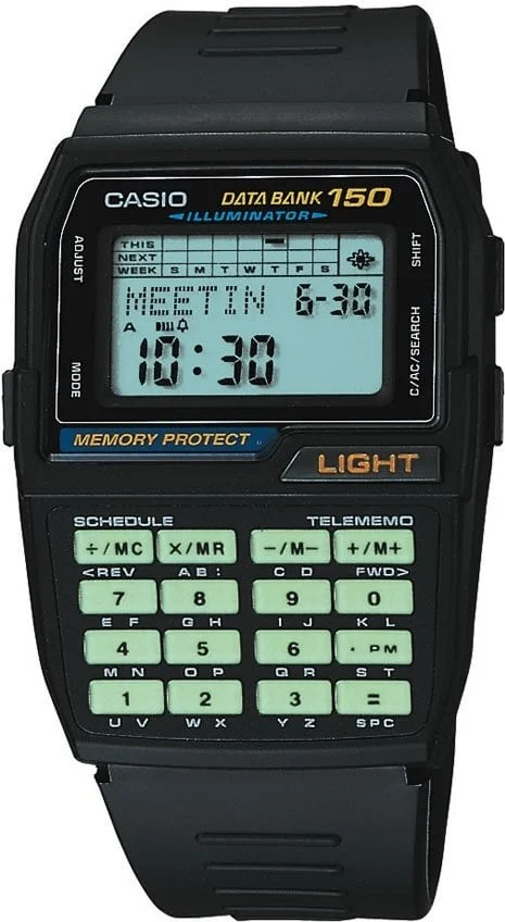 Casio DBC-150B-1Q 35.4 mm kol saati