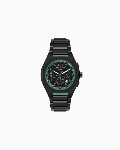 Armani Exchange Sync Quartz Chronograph Watch AX4294 kol saati