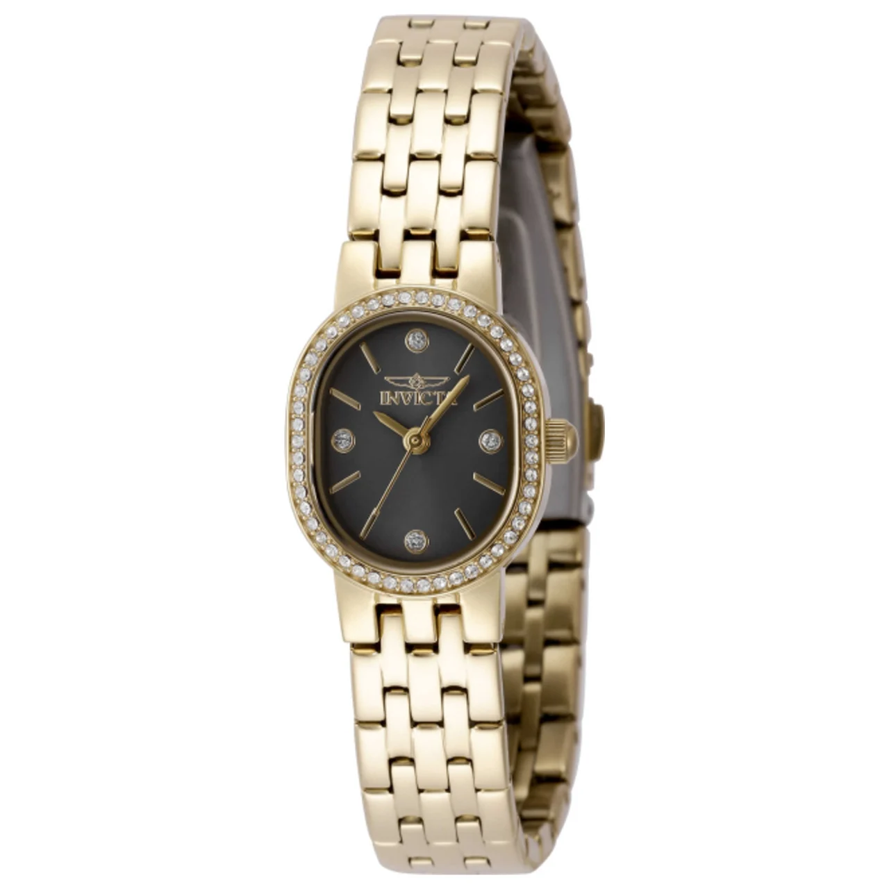 Invicta Diamond Aviator Watch IN-49074 kol saati