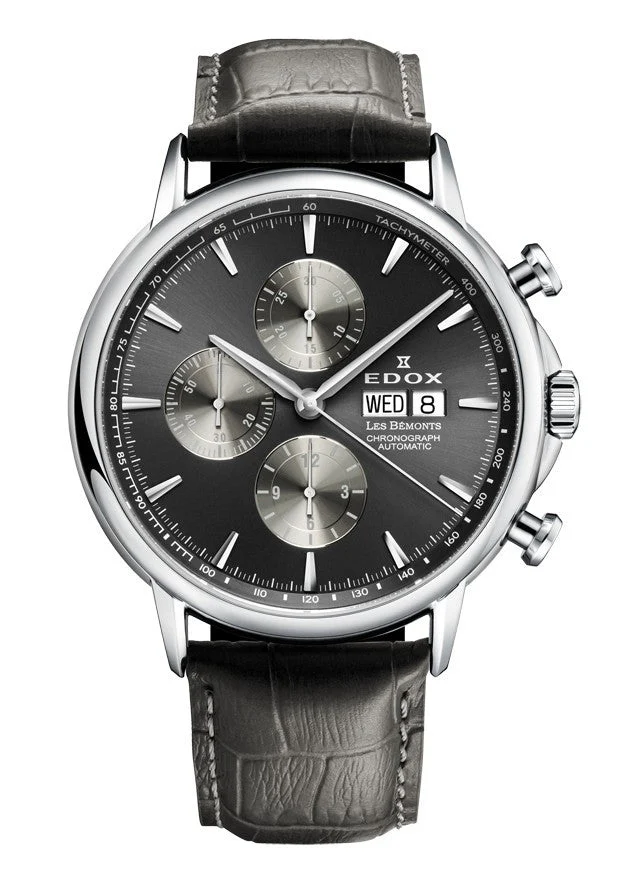 EDOX Les Bémonts ED091 44 mm kol saati