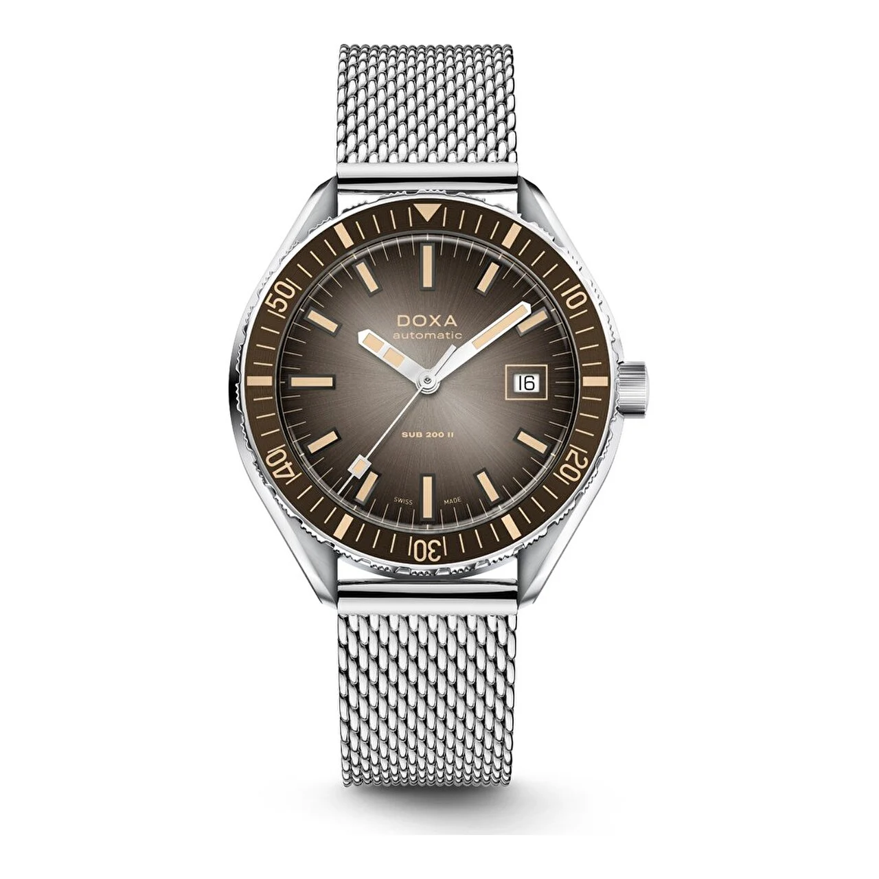Doxa SUB 200 II Sharkhunter Vintage 795.10.101V.10 44 mm kol saati