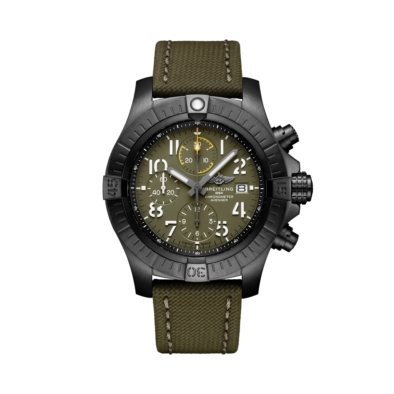 Breitling Avenger Chronograph 45 Night Mission V13317101L1X2 45 mm kol saati