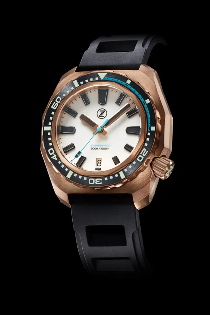 Zelos Hammerhead V3 300m Bronze 'Frost' kol saati