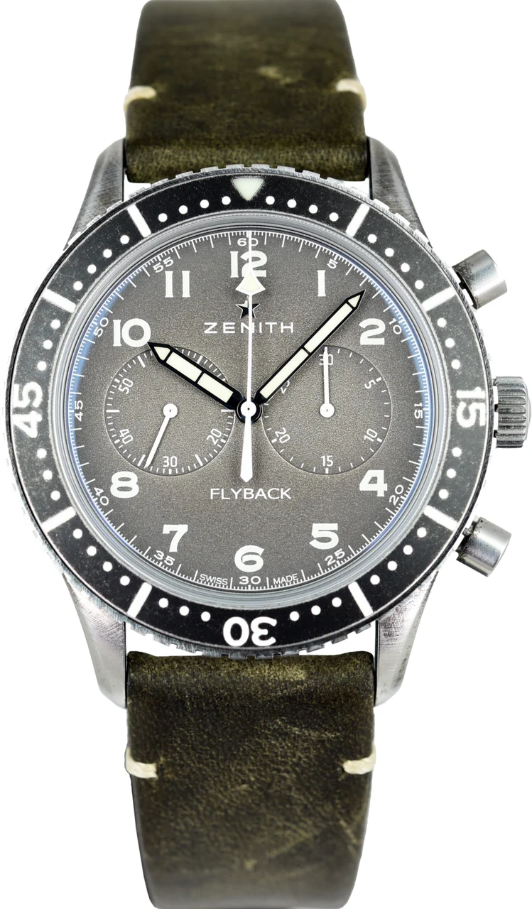 Zenith Pilot PRE1190 44 mm kol saati