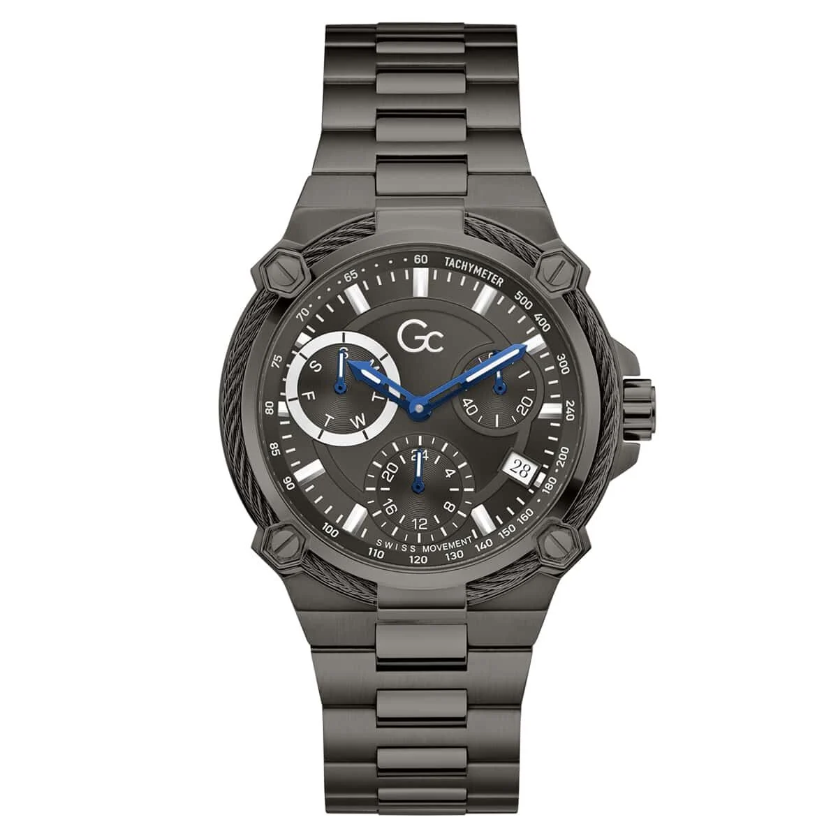 Gc GCY24023G5M 42 mm kol saati