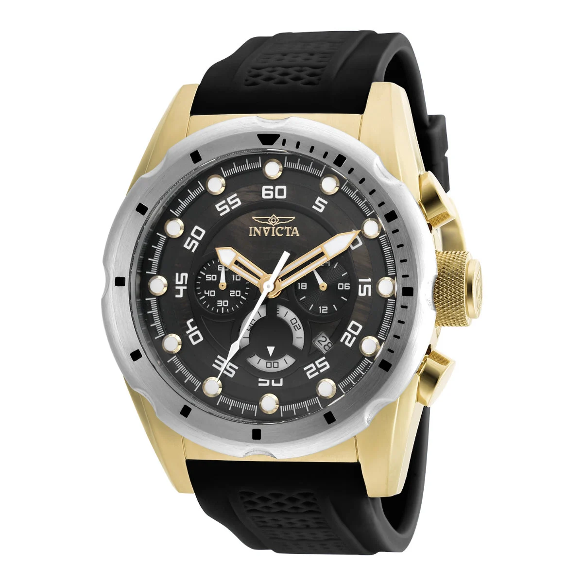 Invicta Speedway Watch - 50mm. Black (20309) 50 mm kol saati