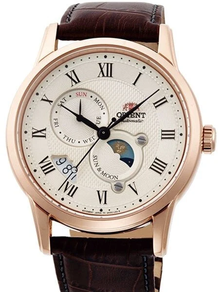 Orient Scratch and Dent - Version 3 Sun and Moon Automatic Watch with Hand Winding #AK0000
