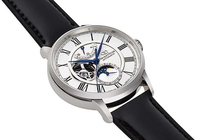 Orient Star Mechanical Moon Phase RE-AY0106S 41 mm kol saati