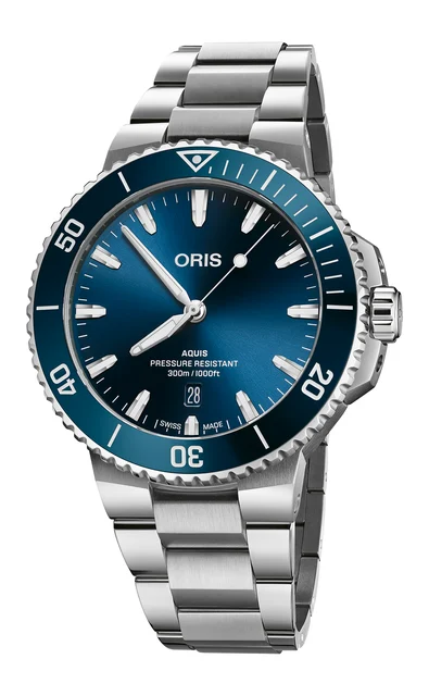 Oris Aquis Date 01 733 7789 4135-07 8 23 04PEB kol saati