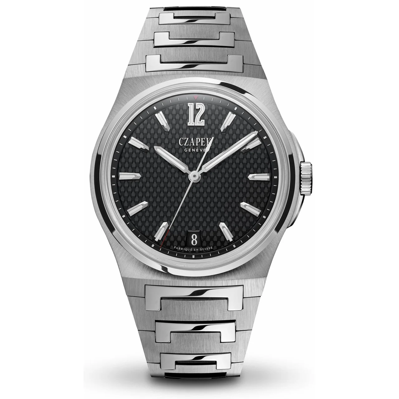 CZAPEK Passage De Drake Black Ink 1531-II-RT-P/S 40.5 mm kol saati