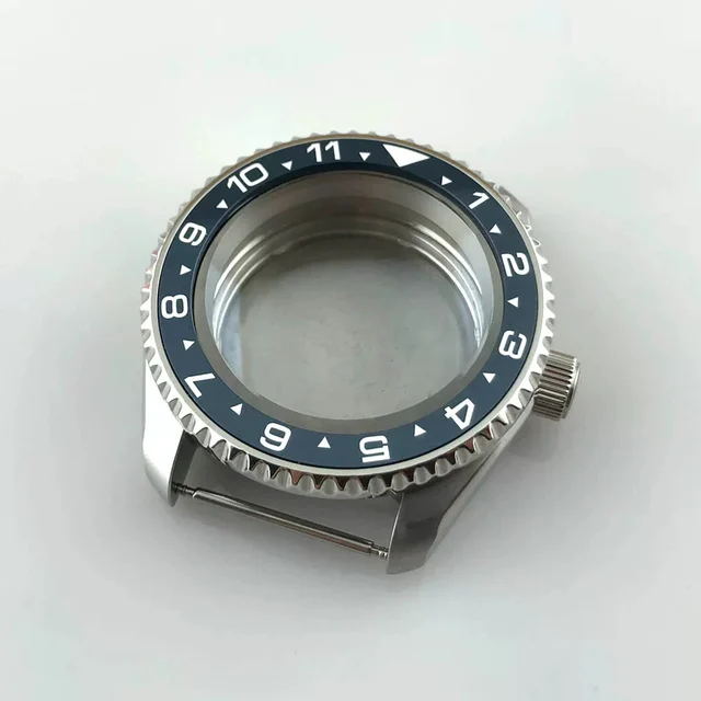 Tandorio Diver Case 316Lstainless steel sapphire mirror fit NH35/NH36 nh34 nh38 automatic 
