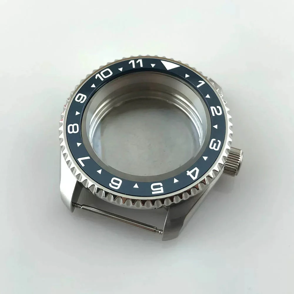Tandorio Diver Case 316Lstainless steel sapphire mirror fit NH35/NH36 nh34 nh38 automatic movement 10Bar 5718896229952 42 mm kol saati