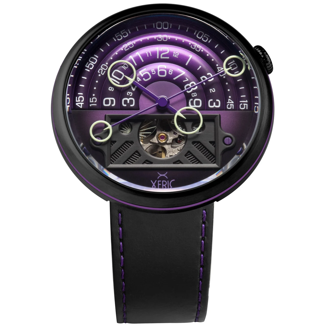 Xeric Halograph II Automatic HGA-3393-03L 46 mm kol saati
