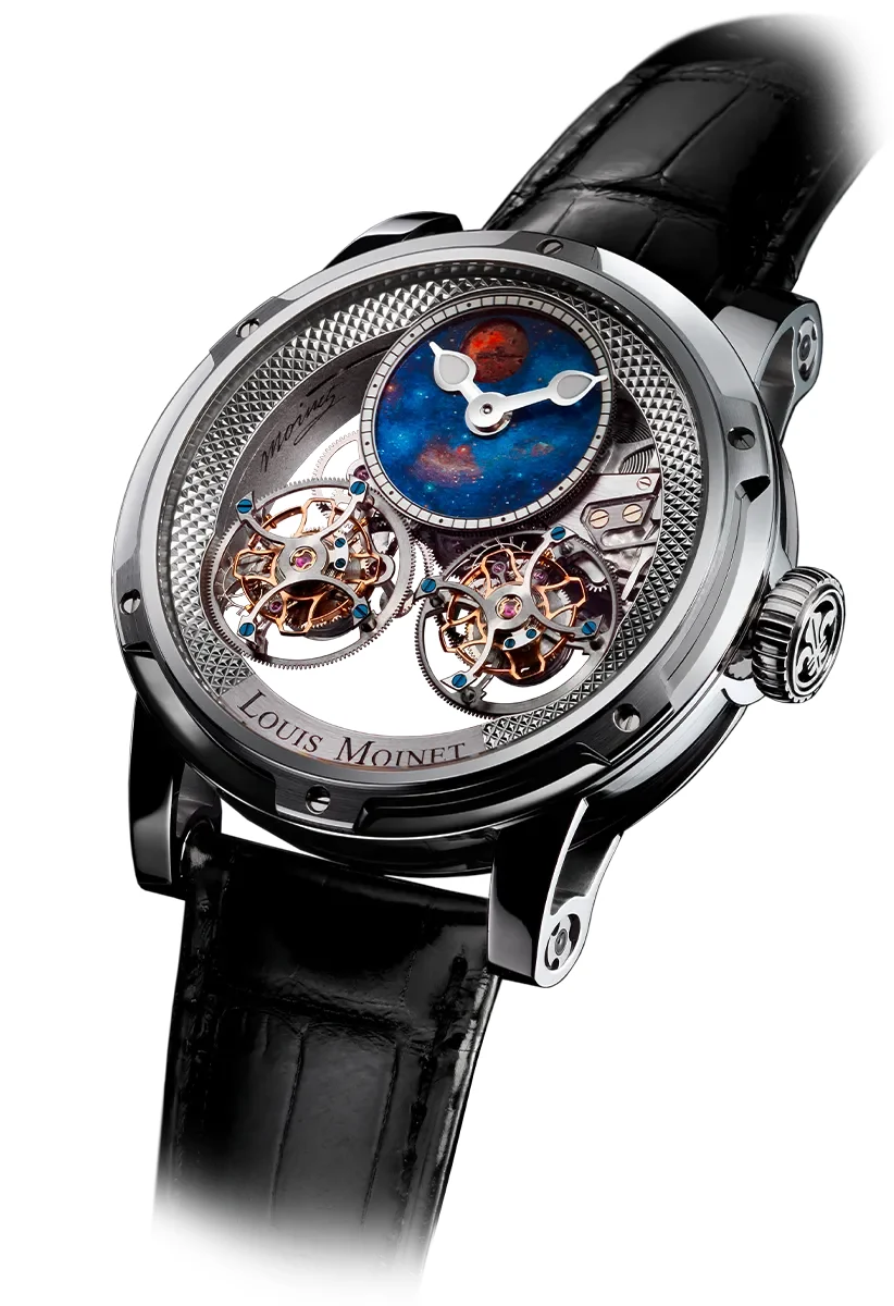 Louis Moinet Louis Moinet LM-52.70.20 47 mm kol saati