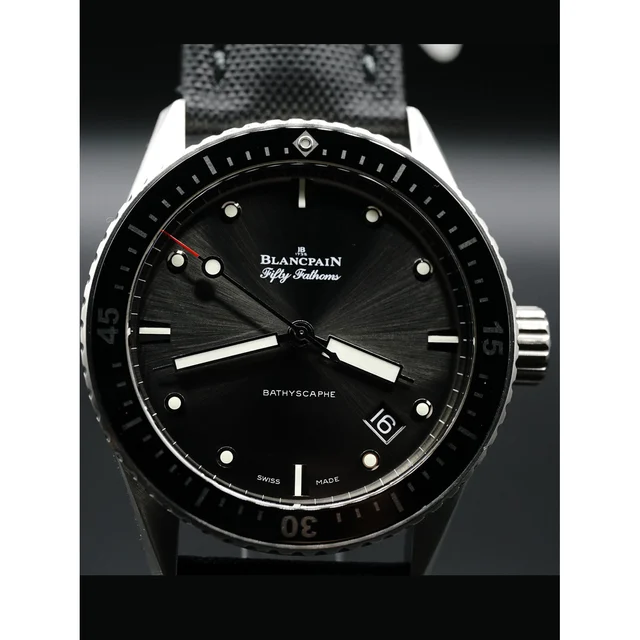 Blancpain Fifty Fathoms Bathyscaphe 5000-1110-B52A 210000013532 kol saati