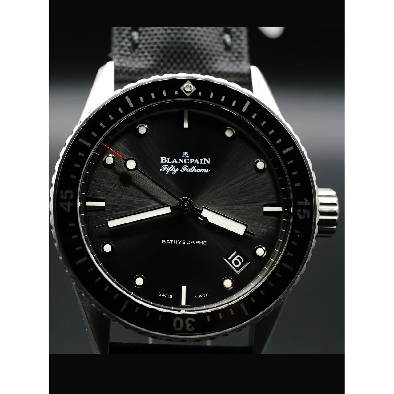 Blancpain Fifty Fathoms Bathyscaphe 5000-1110-B52A 210000013532 kol saati