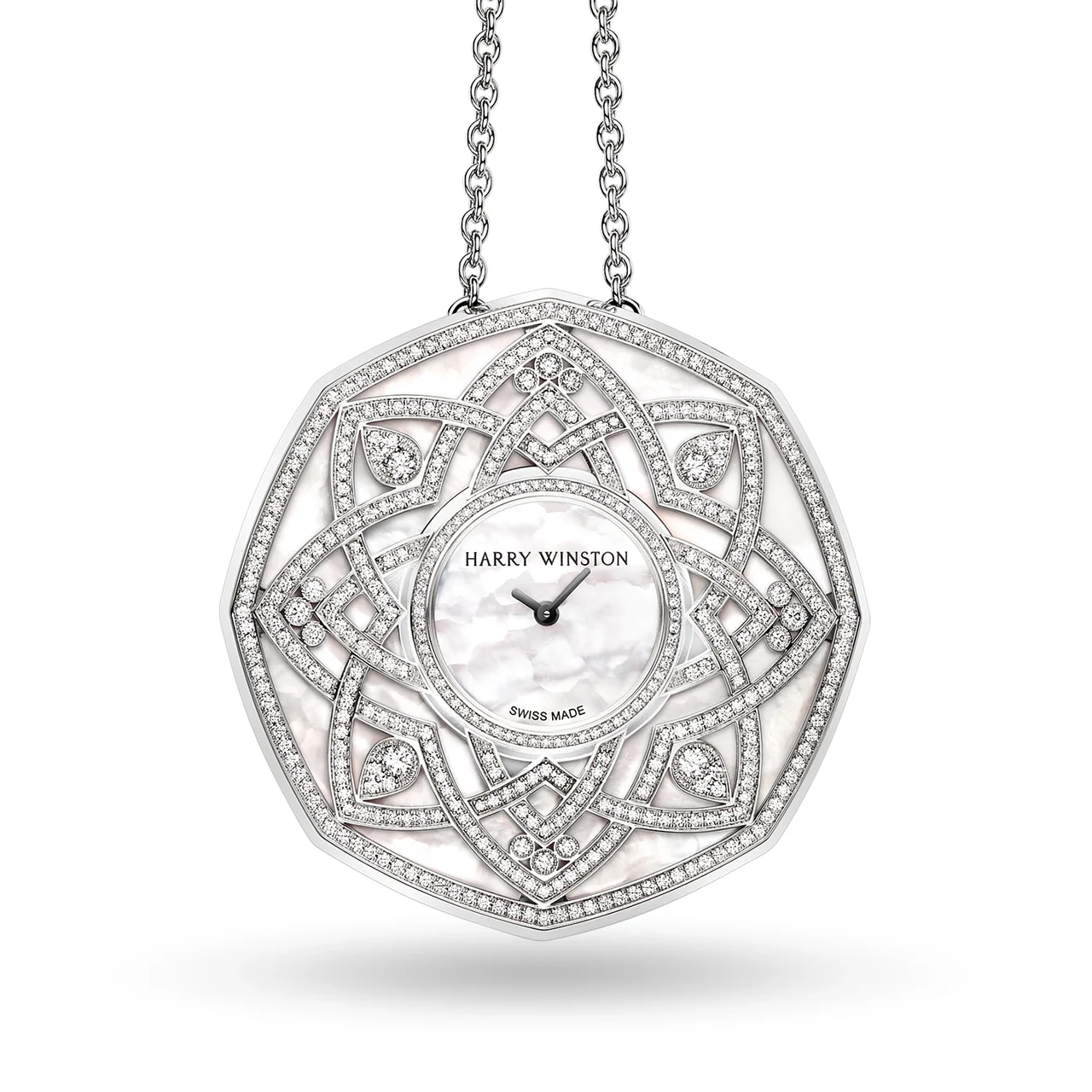 Harry Winston HJTQHM48WW001 48 mm kol saati
