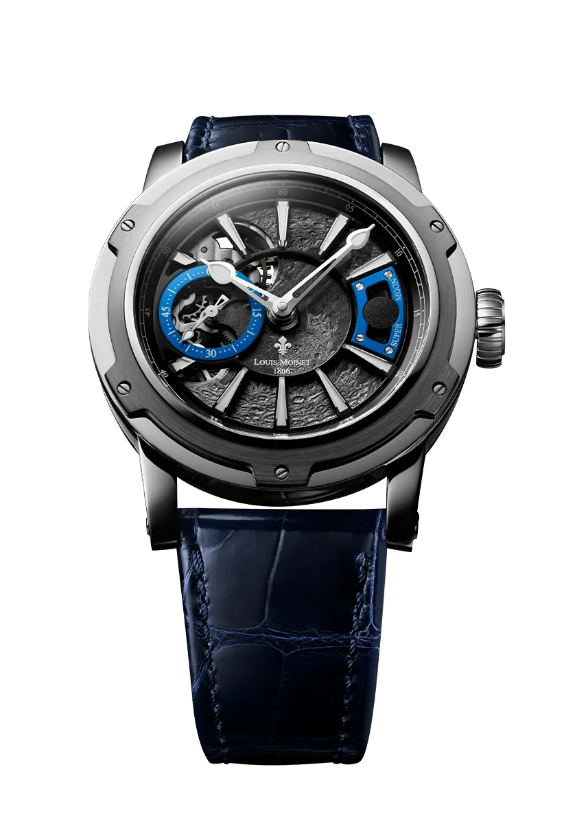 Louis Moinet Louis Moinet LM-75.10B.MO-N 43 mm kol saati
