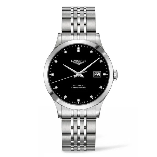Longines Record L2.820.4.57.6 39 mm kol saati