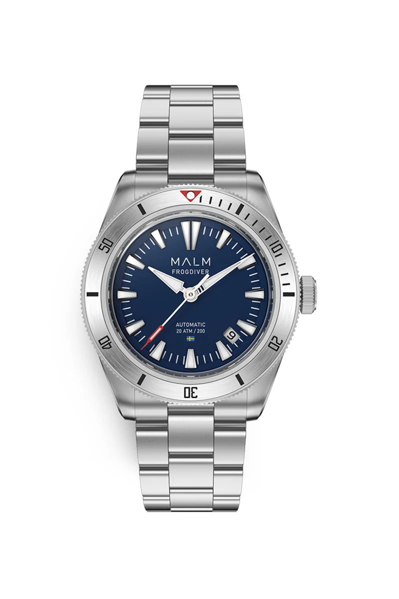 MALM watches Frogdiver MW-FDIIBLU39 39 mm kol saati
