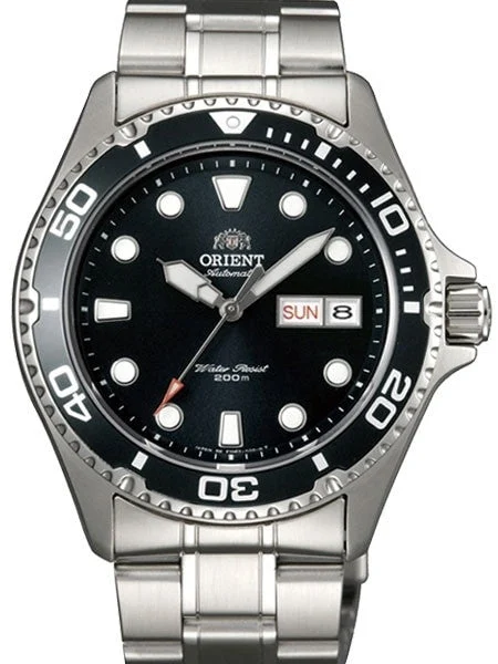 Orient Customized Ray II Black Dial Automatic Dive Watch #AA02004B Custom-AA02004B kol saa