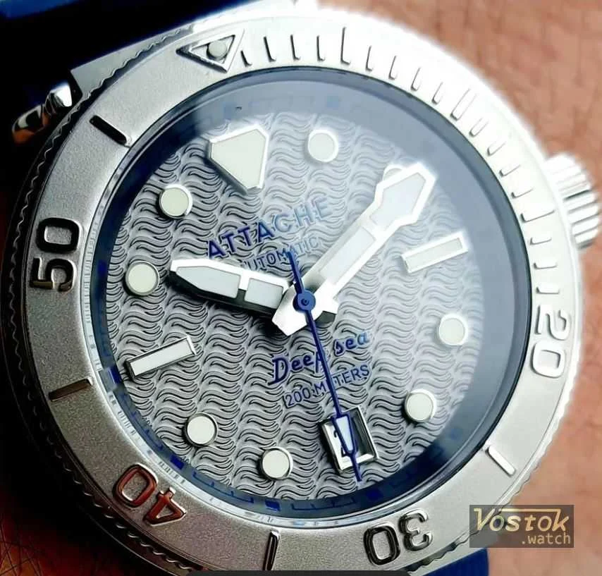 Vostok Deep Sea Gray 44 mm kol saati