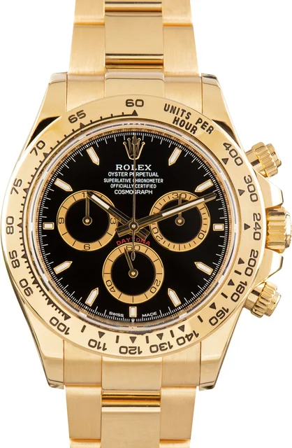 Rolex Cosmograph Daytona 126508 Black Dial kol saati