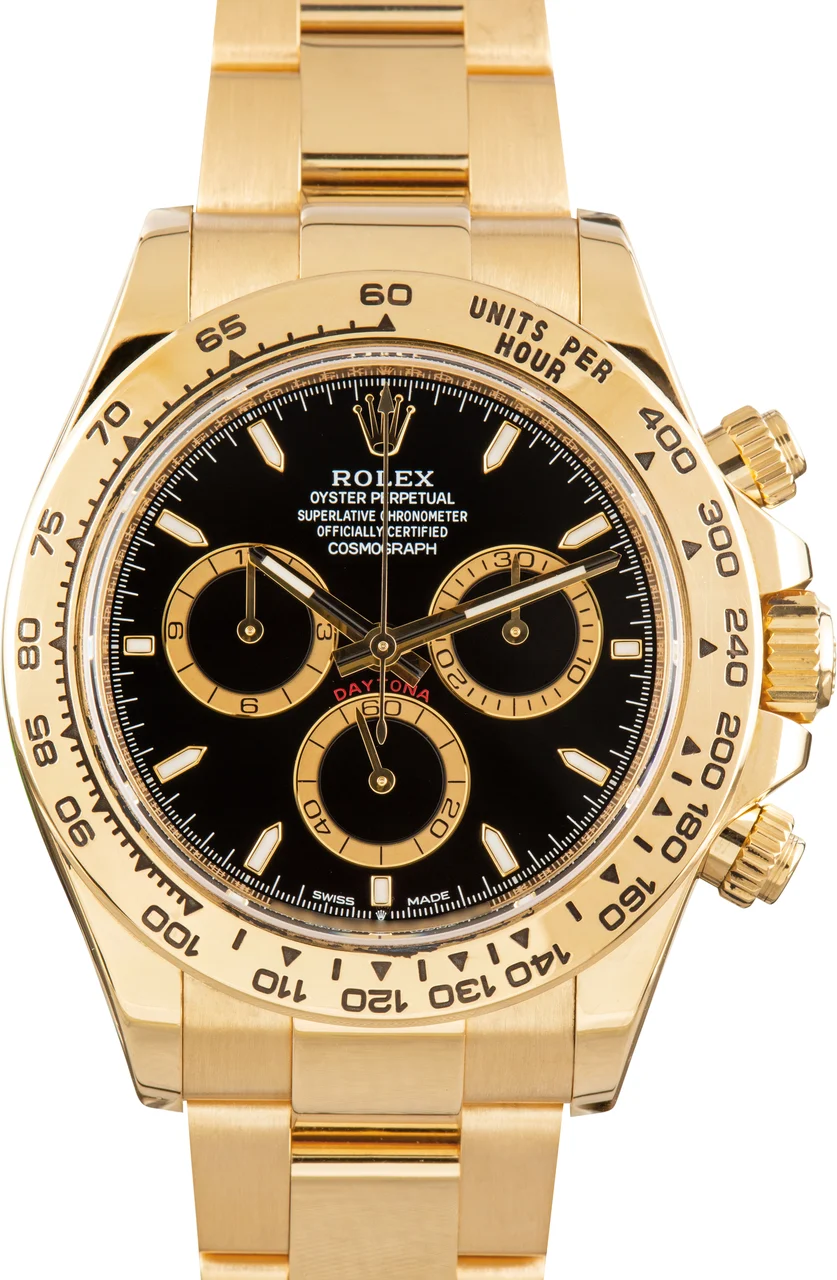Rolex Cosmograph Daytona 126508 Black Dial kol saati