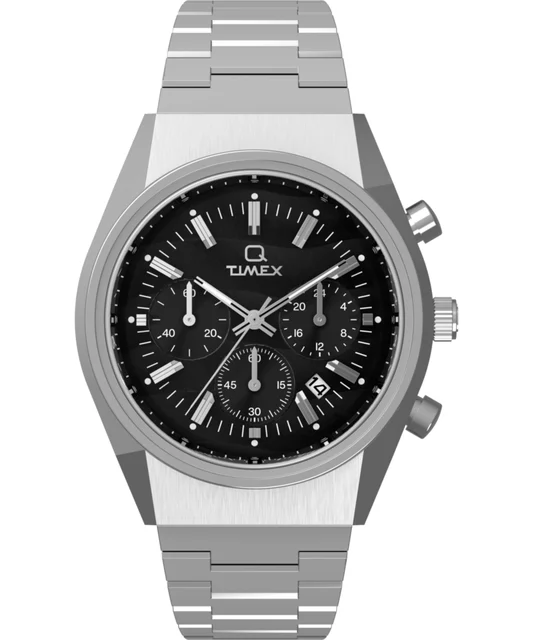 Timex Falcon Eye Chronograph 40mm Stainless Steel Bracelet Watch TW2Y34800 kol saati
