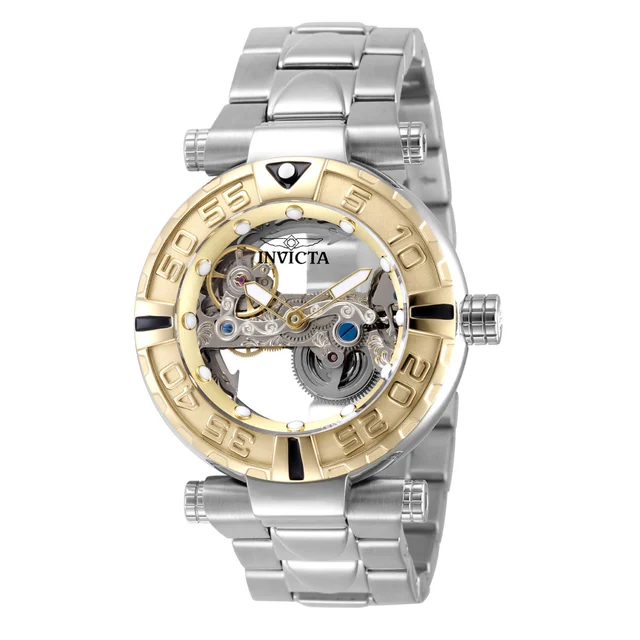 Invicta Subaqua Nebula Automatic Watch w/ Skeleton Dial - 47mm. Steel (49504) kol saati