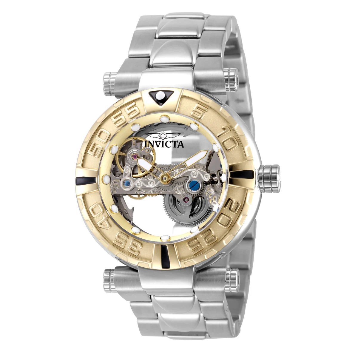 Invicta Subaqua Nebula Automatic Watch w/ Skeleton Dial - 47mm. Steel (49504) 47 mm kol saati