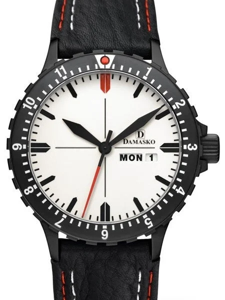 Damasko Swiss ETA Automatic with a Dual-Time 12 Hour Bezel and Fully Luminous Dial #DA45BK