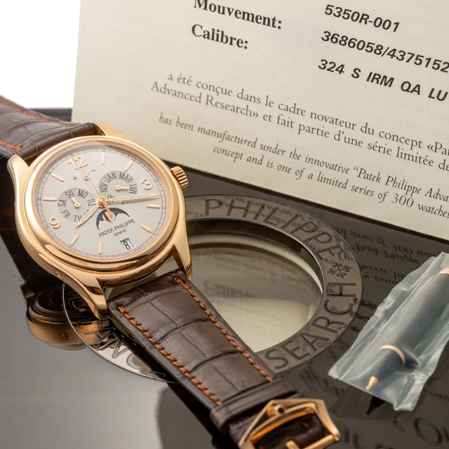Patek Philippe PATEK PHILIPPE, REF. 5350R, ADVANCED RESEARCH, PINK GOLD kol saati