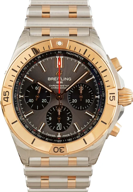 Breitling Chronomat B01 42 Anthracite Dial UB0134101B1U1 kol saati
