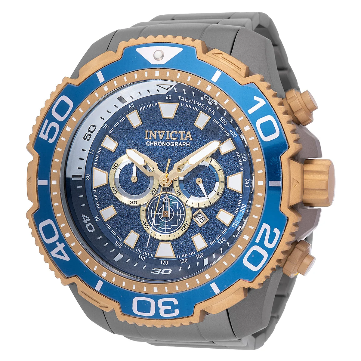 Invicta Kaiju Watch - 65mm. Titanium (49489) kol saati