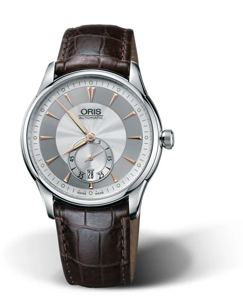 Oris Artelier Small Second, Date 01 623 7582 4051-07 5 21 48 40 mm kol saati